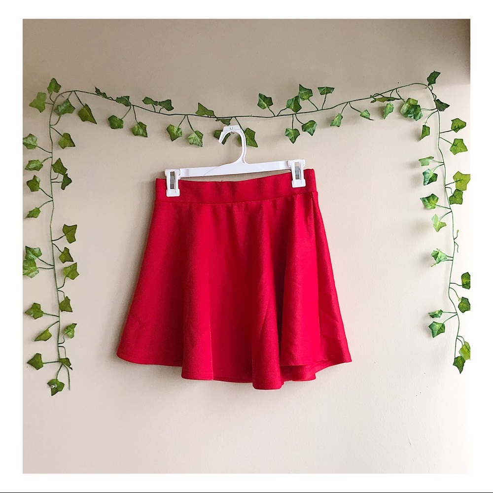 Red Spirit of Halloween Skirt